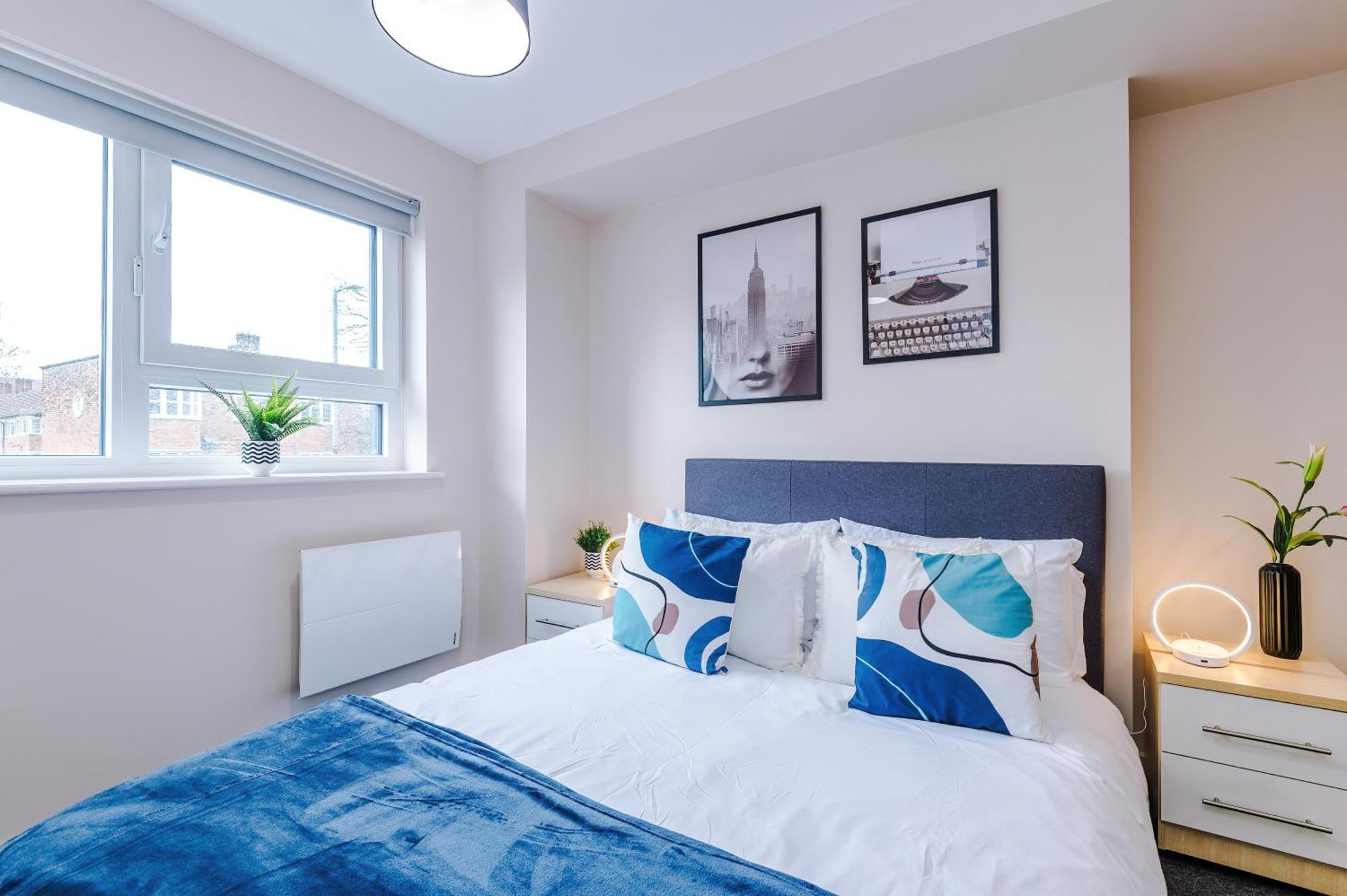 Deluxe New Build 2 Bedroom 2 Bathroom Apartment - Free Secure Parking Manchester Exterior foto