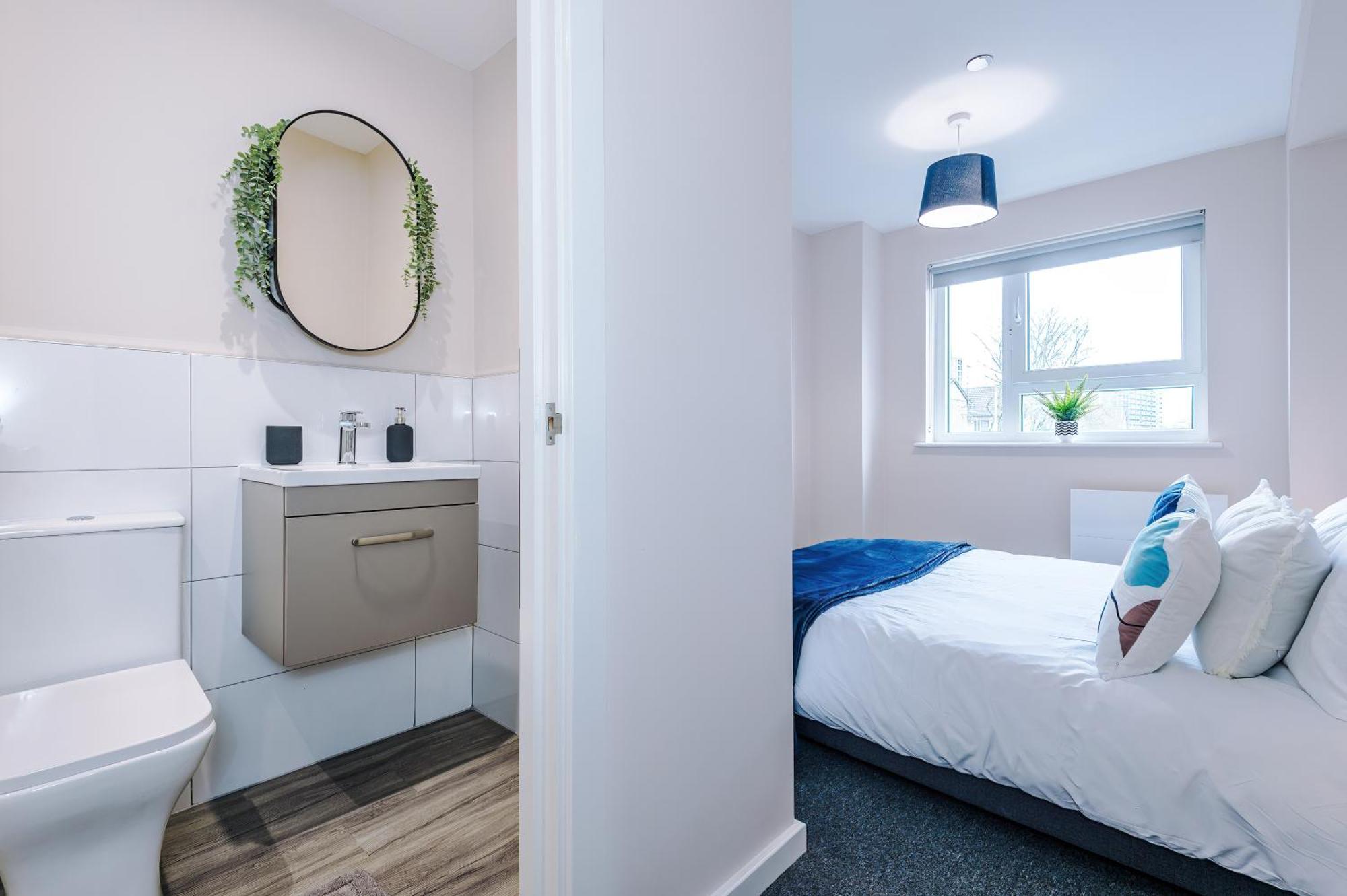 Deluxe New Build 2 Bedroom 2 Bathroom Apartment - Free Secure Parking Manchester Exterior foto