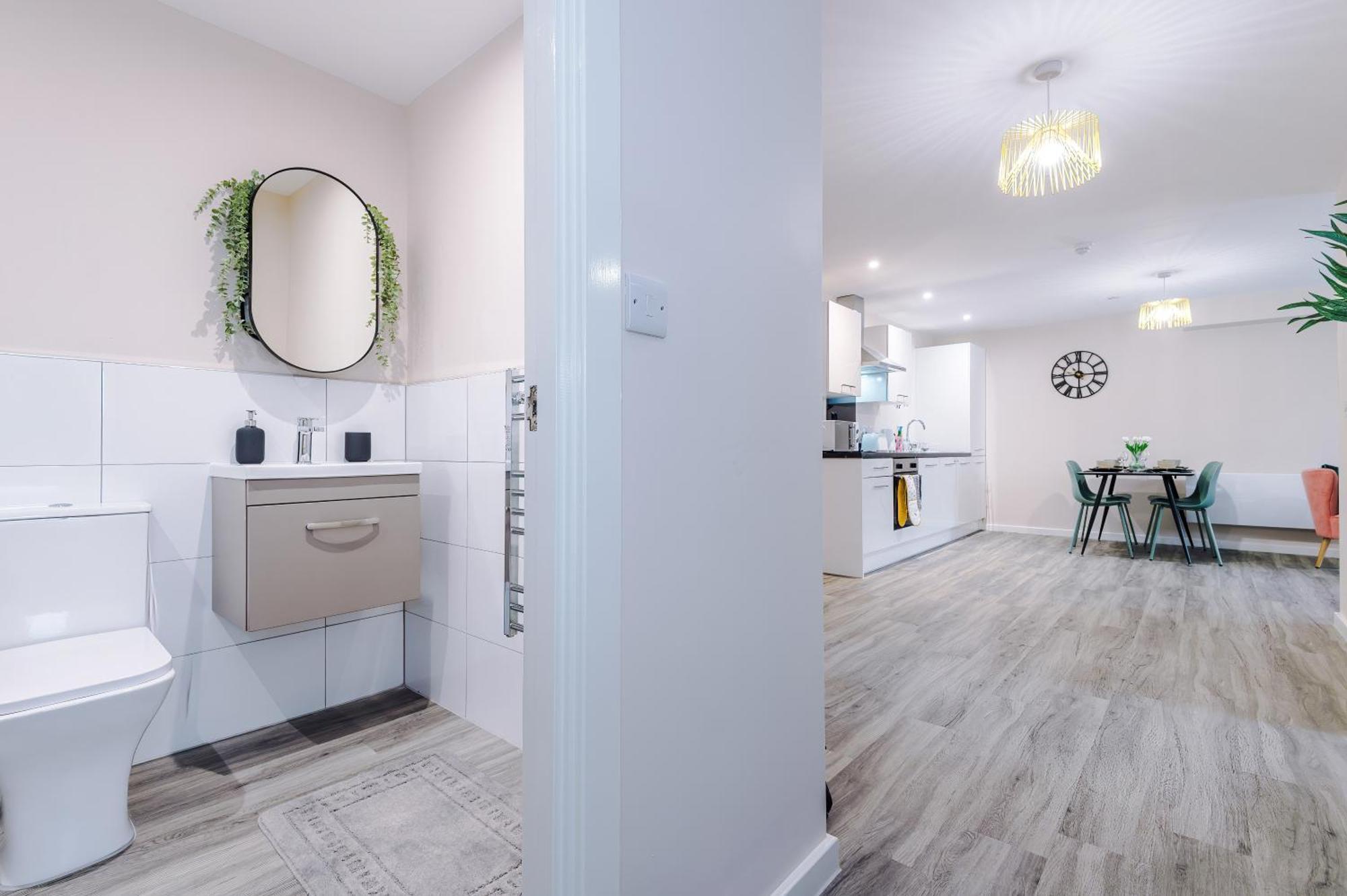 Deluxe New Build 2 Bedroom 2 Bathroom Apartment - Free Secure Parking Manchester Exterior foto